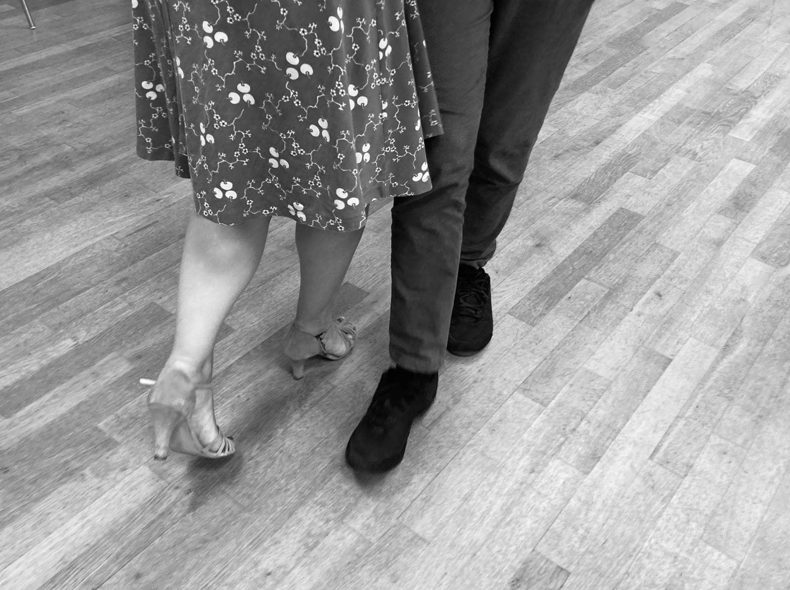 Festival Tango par la Côte en Finistère, illustration d'un couple dansant le tango à Roscoff